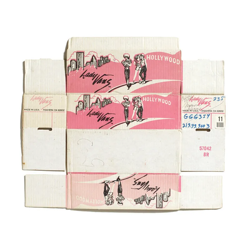 #FLYOFFTHEWALL commemorative box print ¬ lady vans