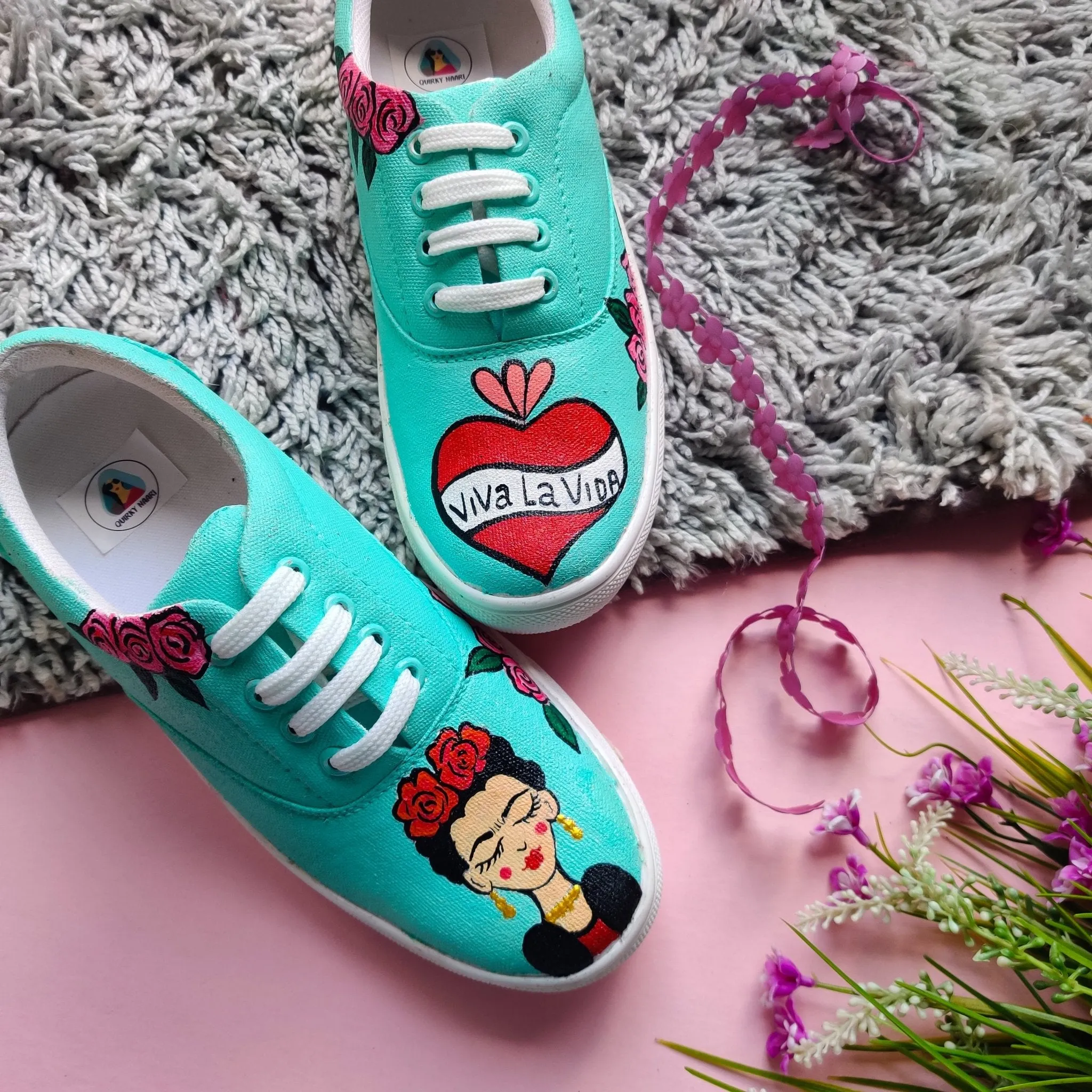 Frida Sneakers in Mint