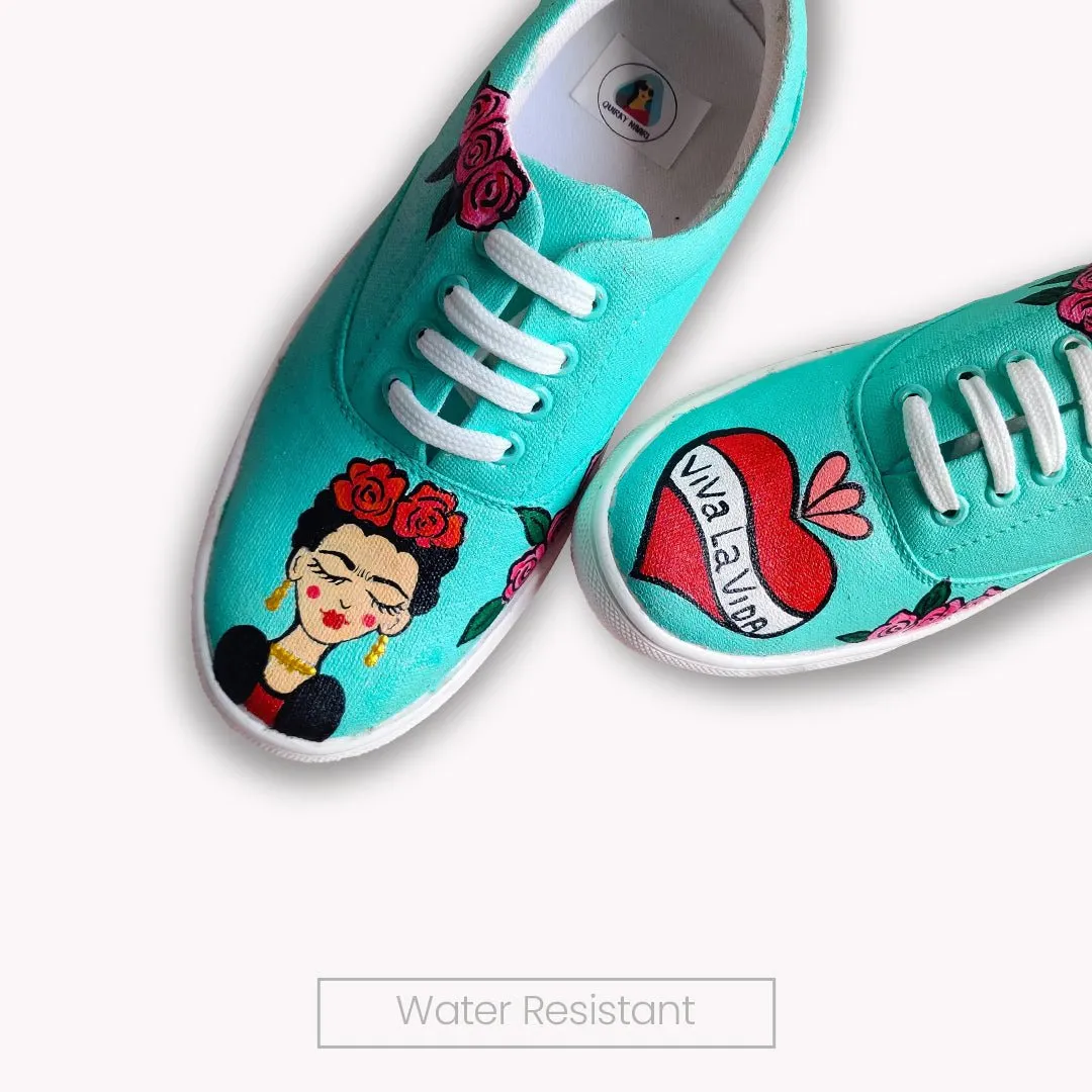 Frida Sneakers in Mint