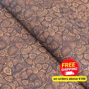 Geometric patterns -Cork fabric COF-386