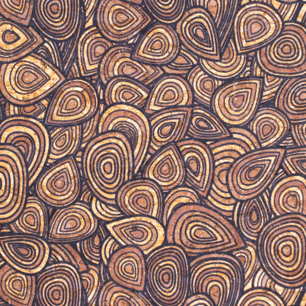 Geometric patterns -Cork fabric COF-386