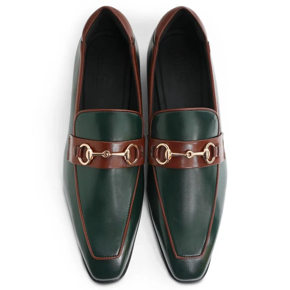 Giovanni - Green Horsebit Slip On