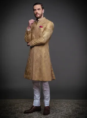 GOLD BROCADE ACHKAN