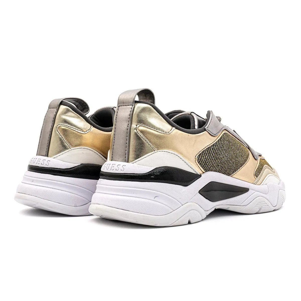 Guess Furner Low-Top Sneakers Leather Multicolour Colour For Women