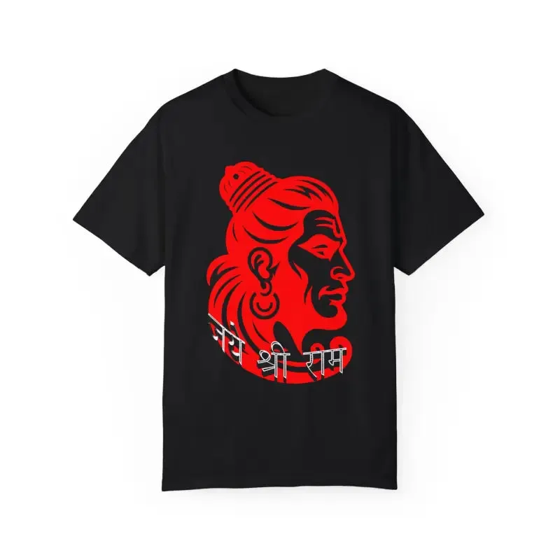 Hanuman Tee Jai Shri Ram Cotton Tee