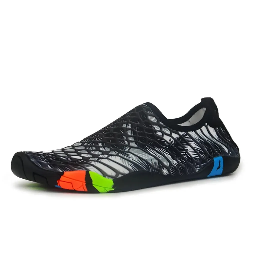 Hard Sole Aqua Water Shoes Protective Flexible Soles Good Drainage Beach Rock Exploration Footwear