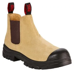 HARD YAKKA Grit Pull On Steel Toe Boots Y60087