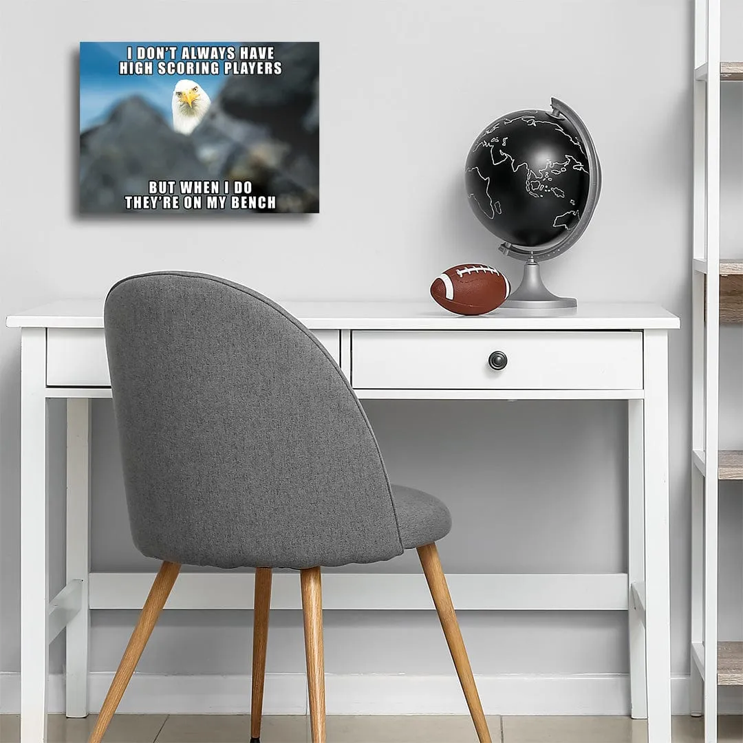 High Scoring Players - Metal Wall Art