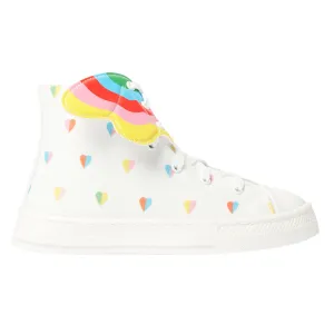High Top Heart Trainers With Wings