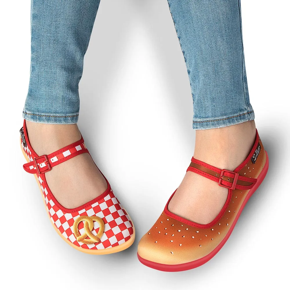 Hot Chocolate Design Pretzel Flats