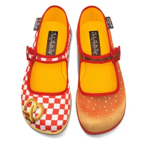 Hot Chocolate Design Pretzel Flats