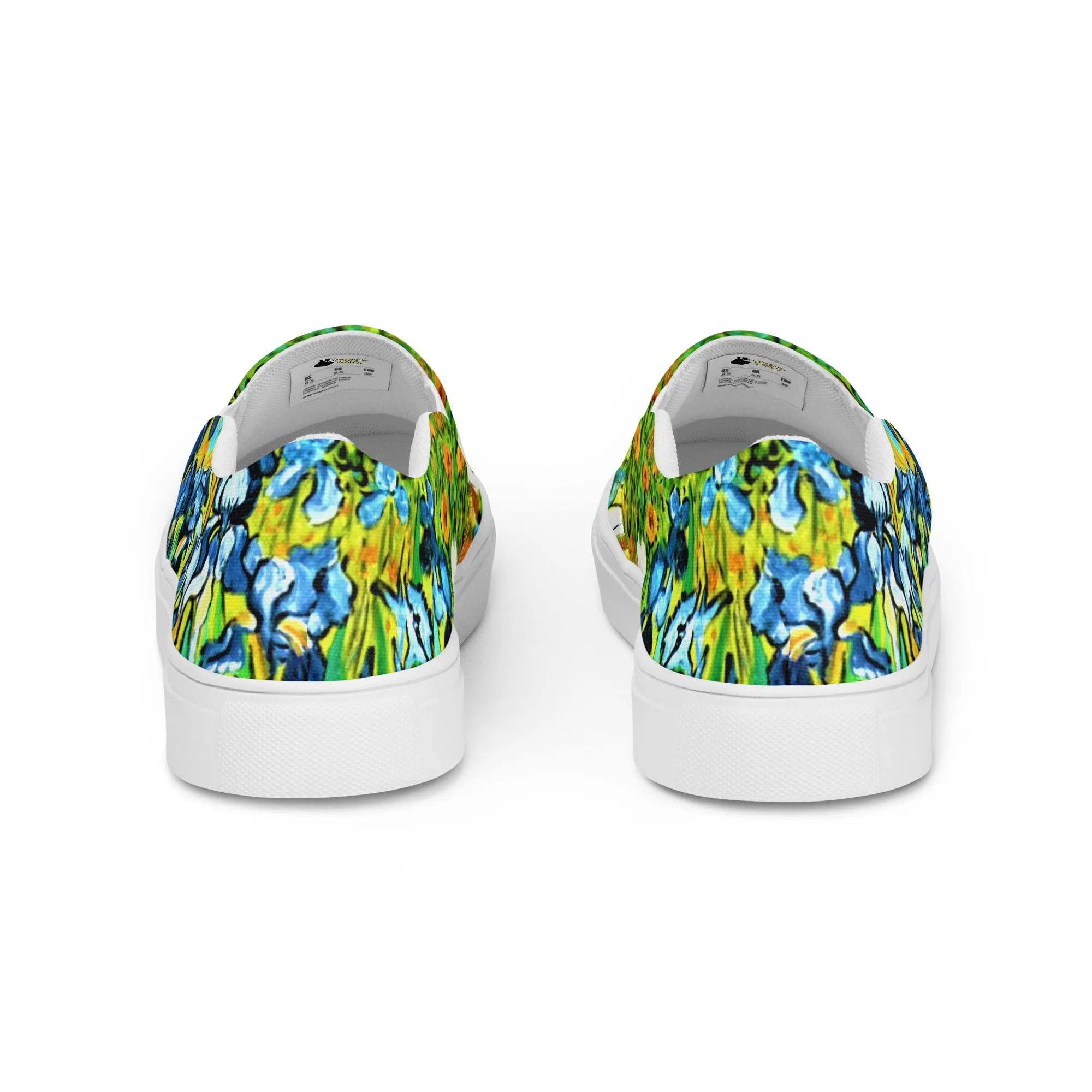 Irises by van Gogh Women’s Slip-on Canvas Shoes