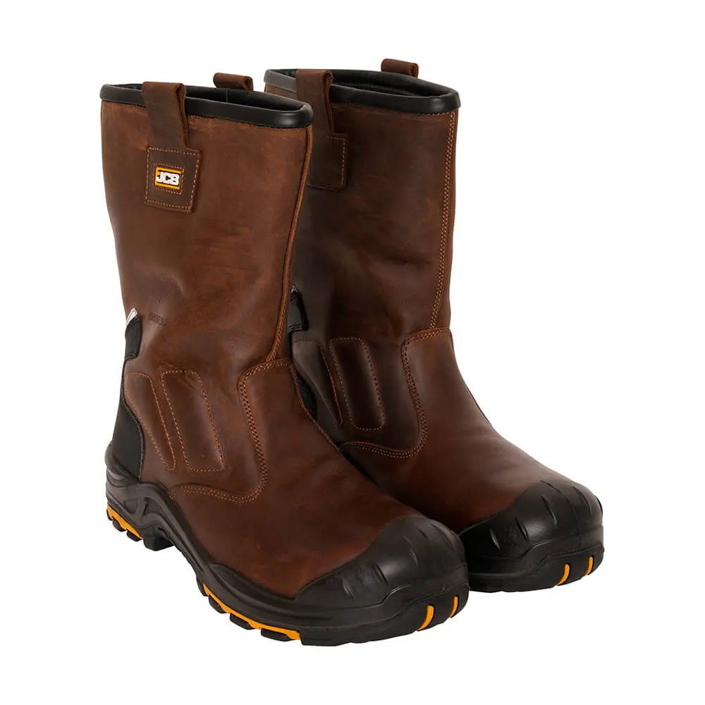 JCB Denstone Waterproof Safety Rigger Boots