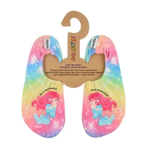Juliet Rainbow Mermaid Kids Slipfree Shoes
