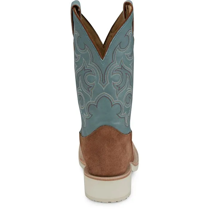 Justin Mens Alamo Bent Rail Boots Style BR390