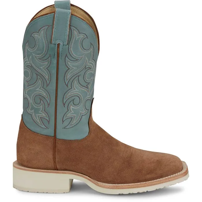 Justin Mens Alamo Bent Rail Boots Style BR390