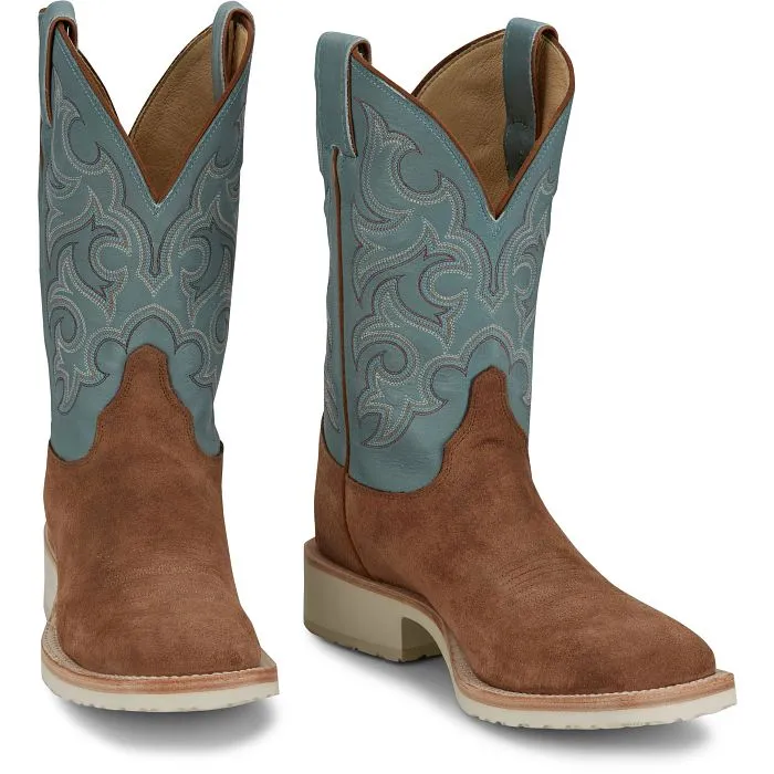 Justin Mens Alamo Bent Rail Boots Style BR390