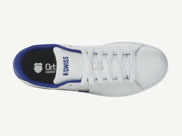 K-Swiss Court Shield Trainer - White/Sodalite Blue/Black