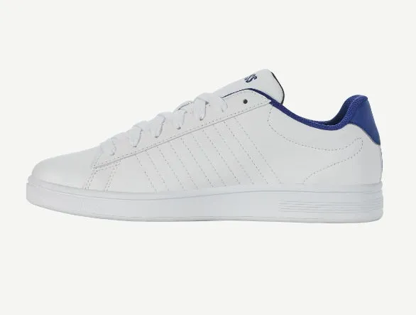 K-Swiss Court Shield Trainer - White/Sodalite Blue/Black