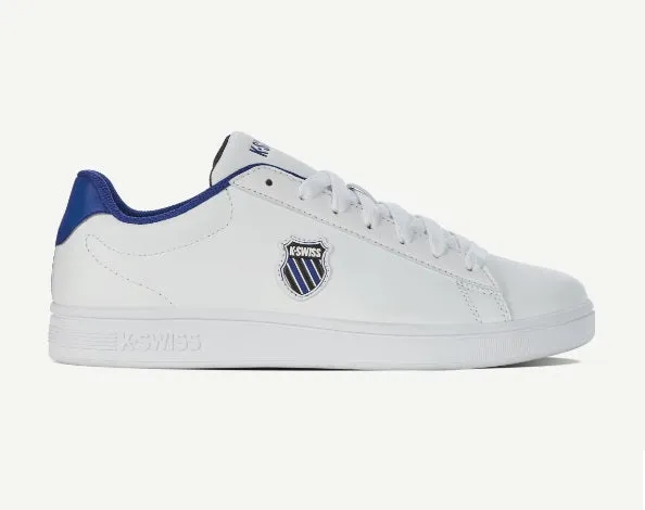K-Swiss Court Shield Trainer - White/Sodalite Blue/Black