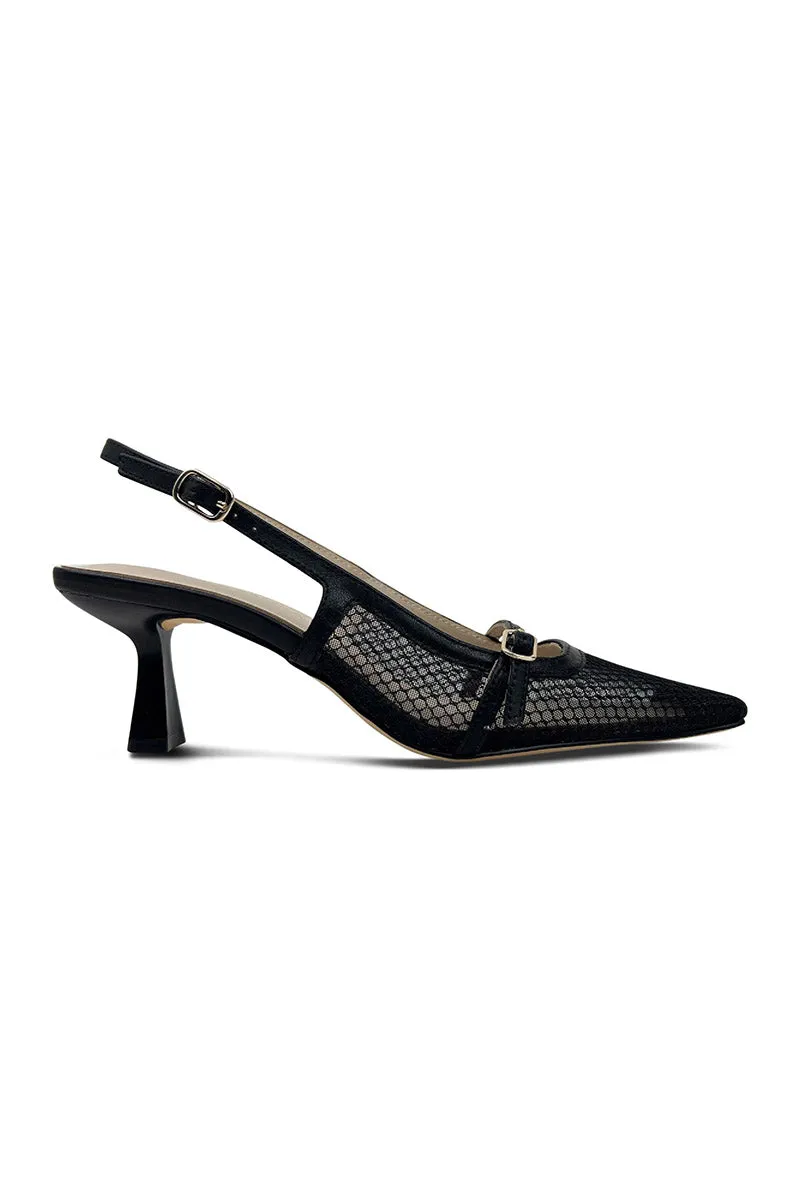KATE SLINGBACK KITTEN PUMP