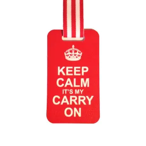 Keep Calm Luggage Tag