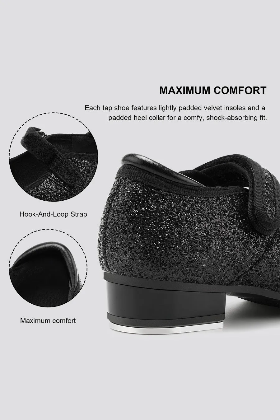Kids Beat Bling Tap Shoes