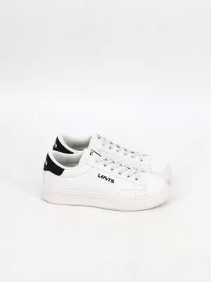 Kids Girl's Brand Logo Printed Casual Shoes,White