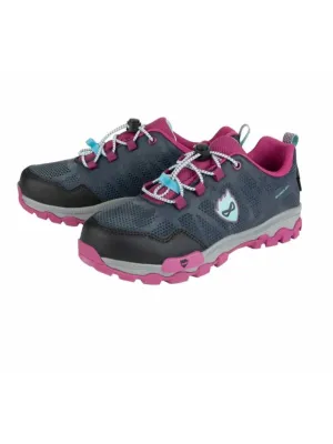 Kids Girl's Printed Sneakers,Dark Grey