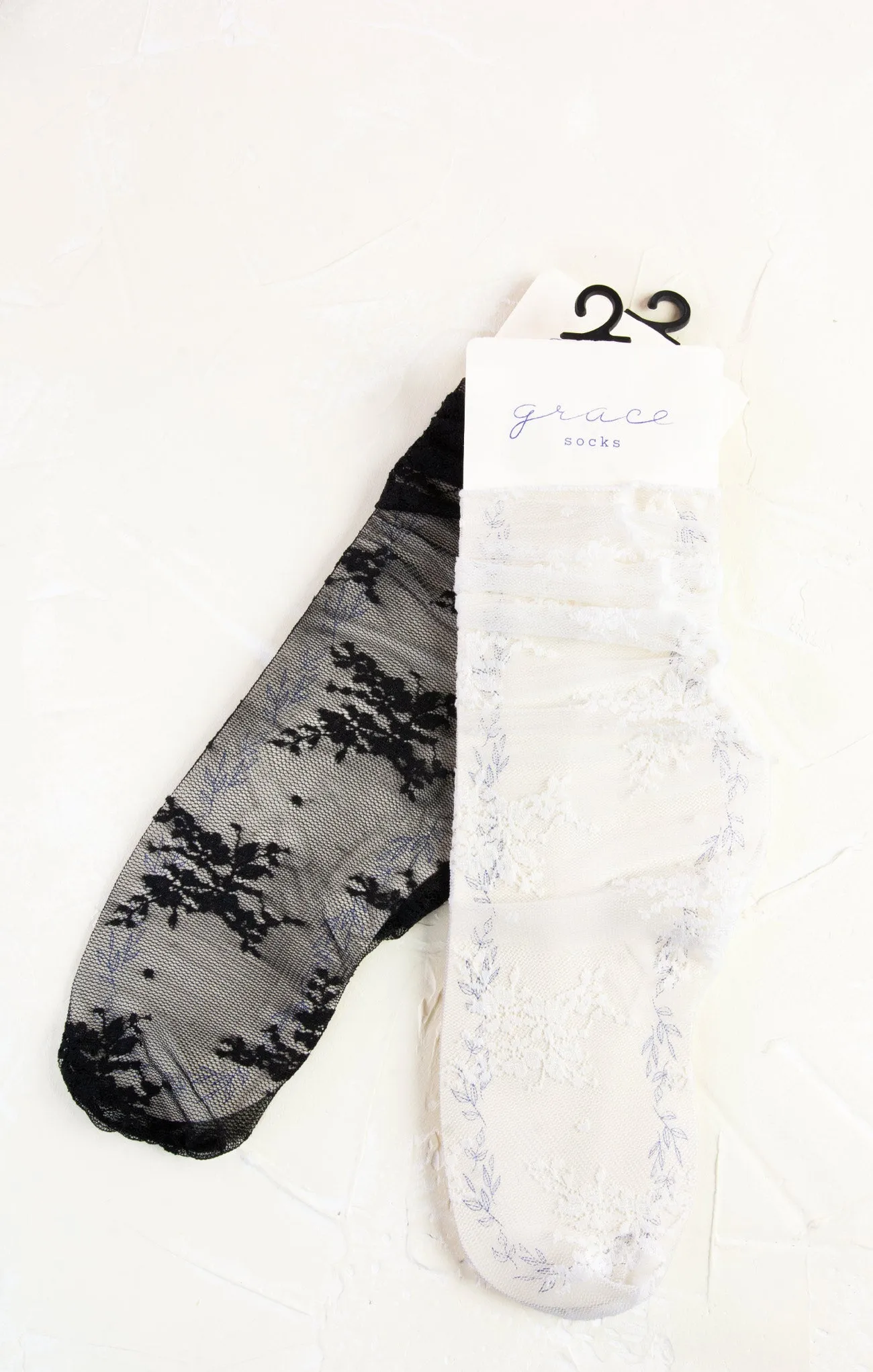 Lacey Mesh Sock