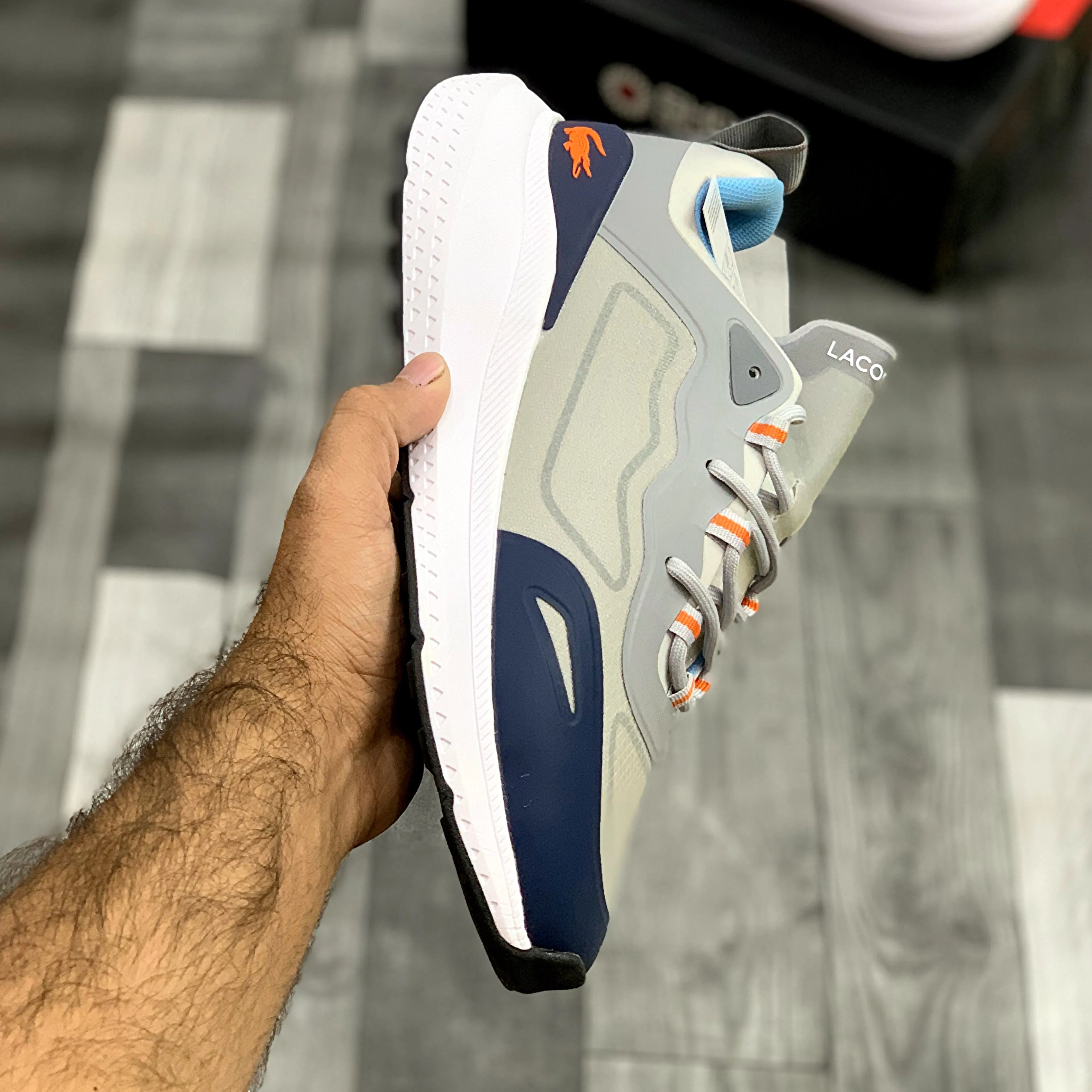 Lacostte Elite Active 4851 (Grey)