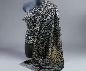 Leopard Sequin Scarve