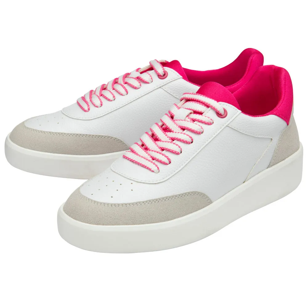 Lotus Palmira White/Pink Trainers