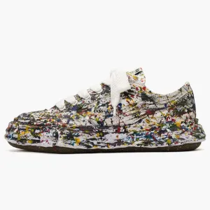 Maison Mihara Yasuhiro Peterson23 Og Sole Canvas Low Sputtering Paint White