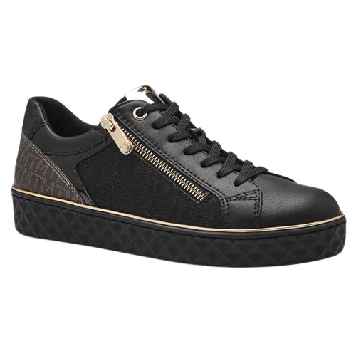 Marco Tozzi Ladies Trainers - 23709-41  - Black