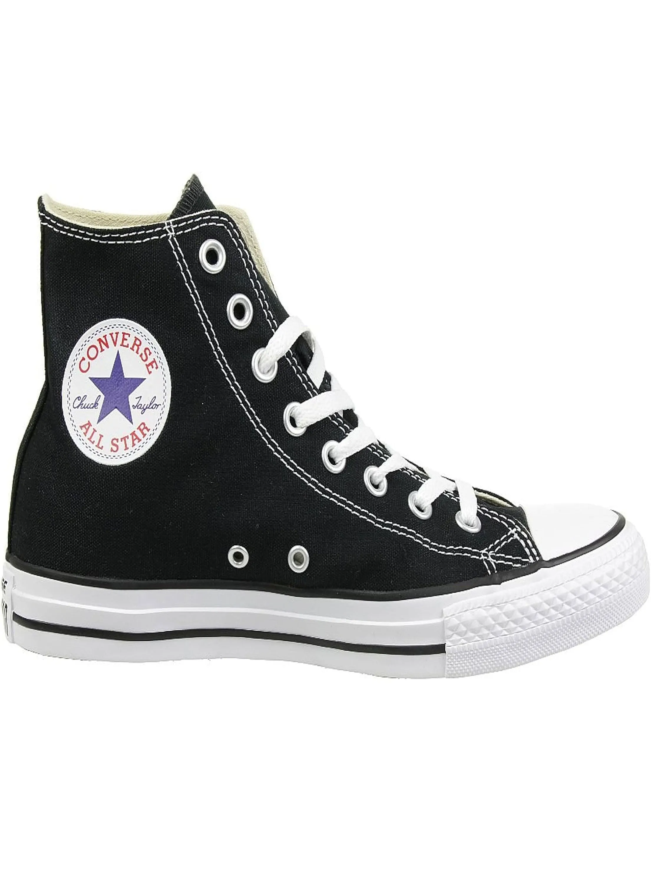 Men's Brand Logo Printed High Casual Shoes,Black/White