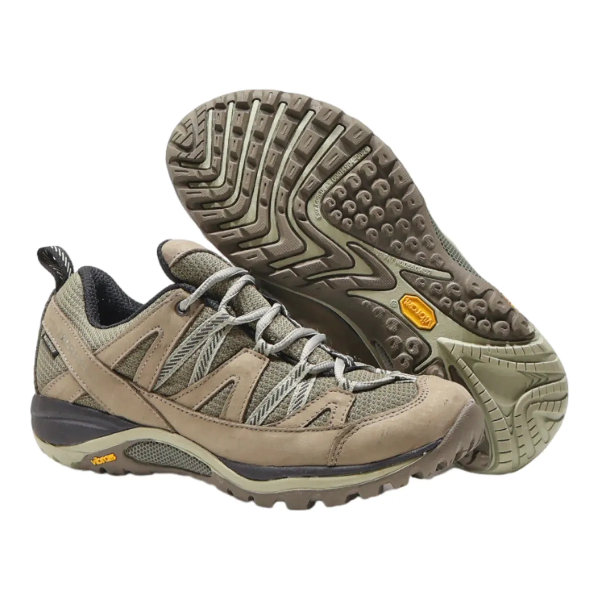 MERRAL Sneaker Trainers Green Synthetic Womens UK 4.5
