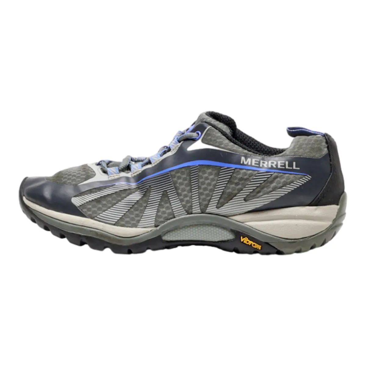 MERRELL Vibram Sneaker Trainers Grey Synthetic Womens UK 4.5