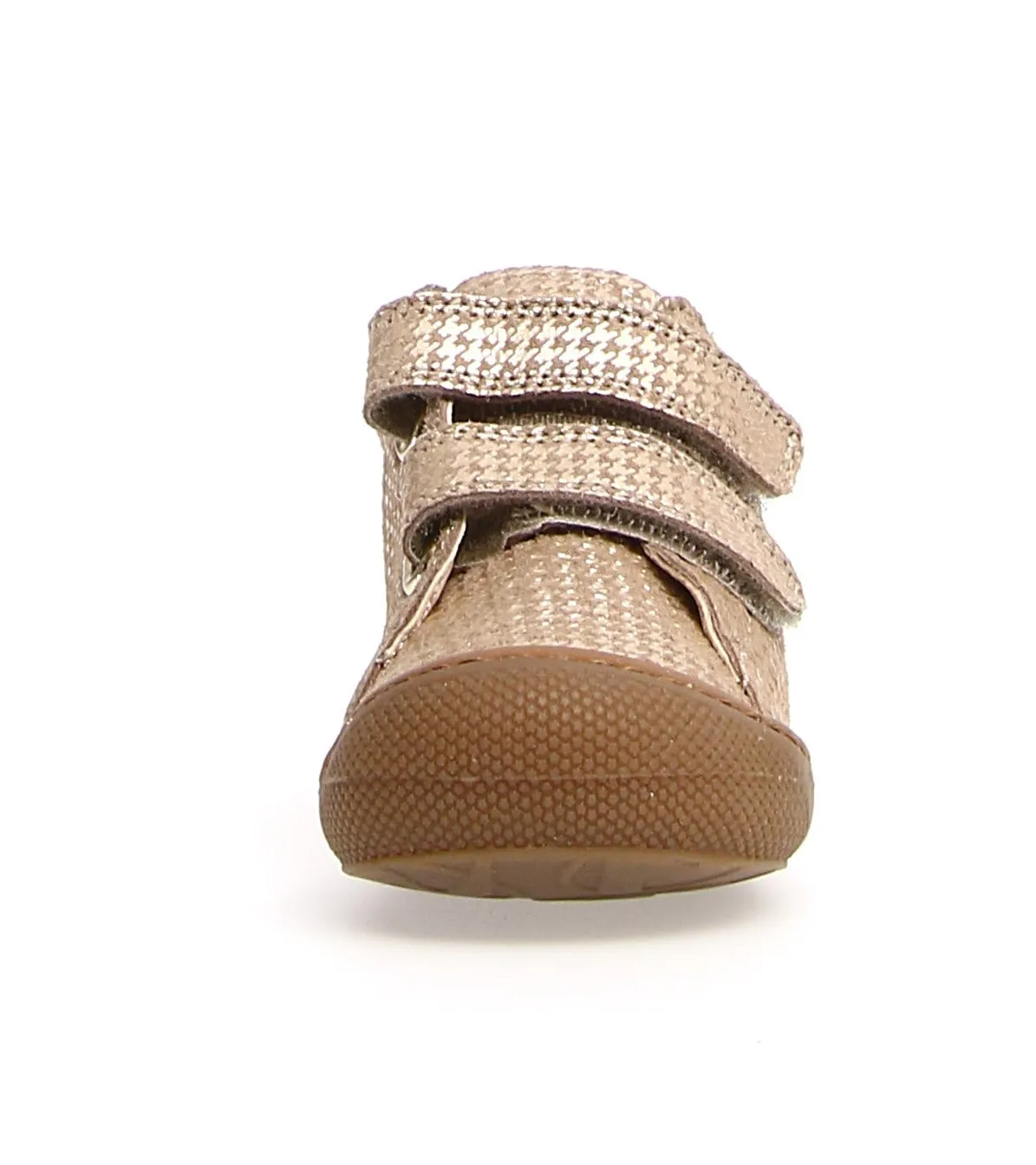 Naturino Girl's Cocoon Pied De Poule Vl Sneakers, Taupe