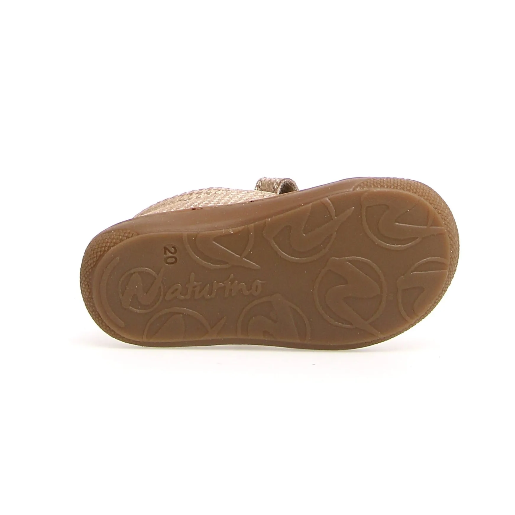 Naturino Girl's Cocoon Pied De Poule Vl Sneakers, Taupe