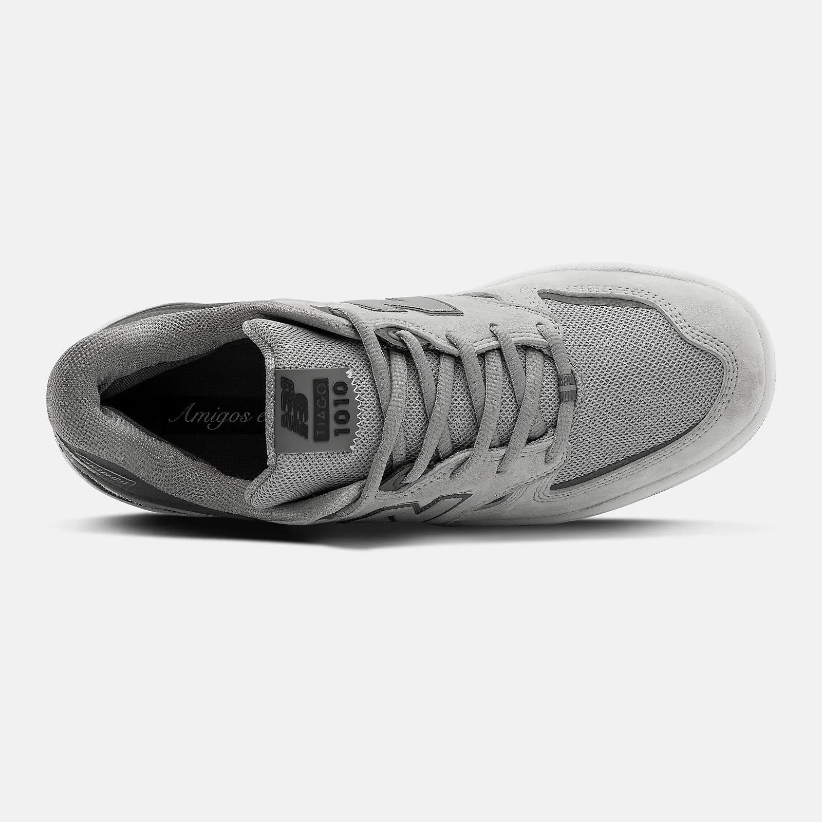 New Balance Numeric 1010 Tiago Lemos Skateboard Shoe - Grey/Grey Heather