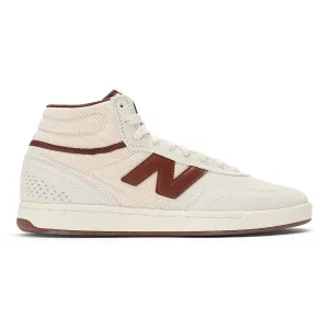New Balance Numeric 440v2 High Skateboard Shoe - Sea Salt/Dark Brown