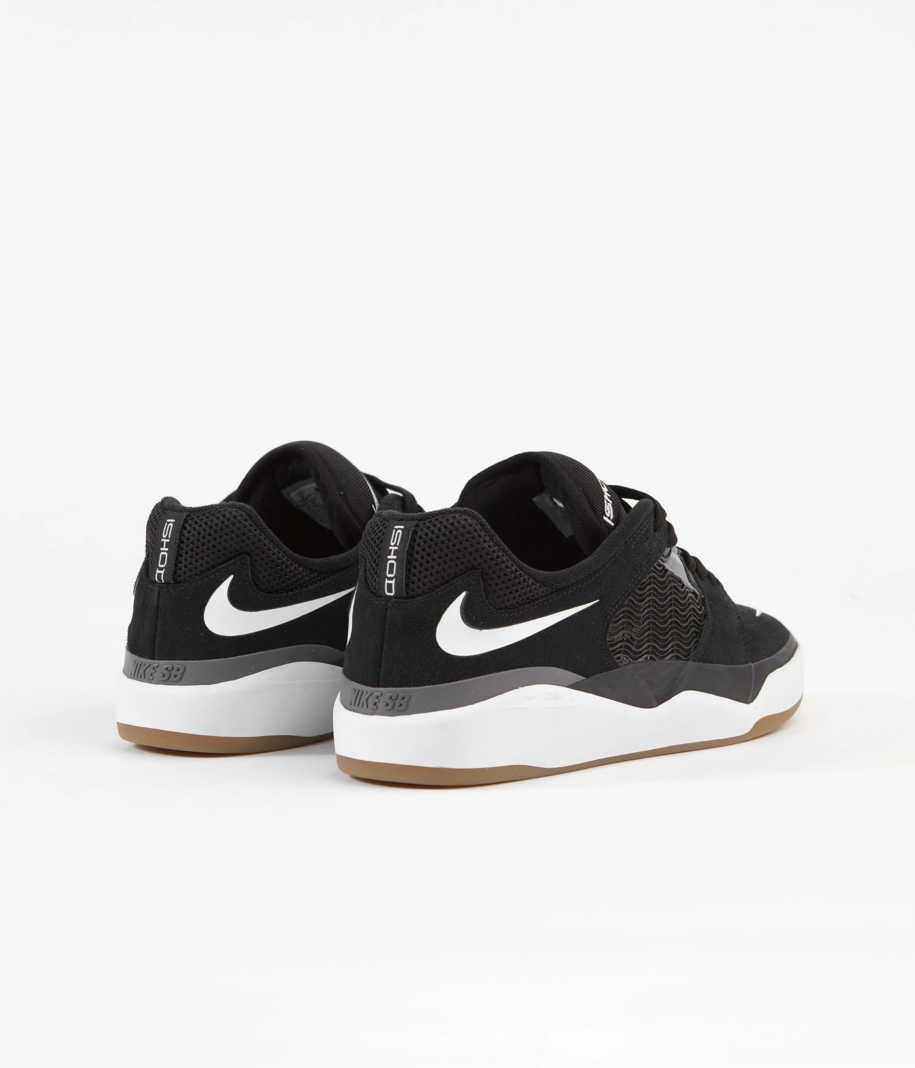Nike SB Ishod Shoes - Black / White - Dark Grey - Black