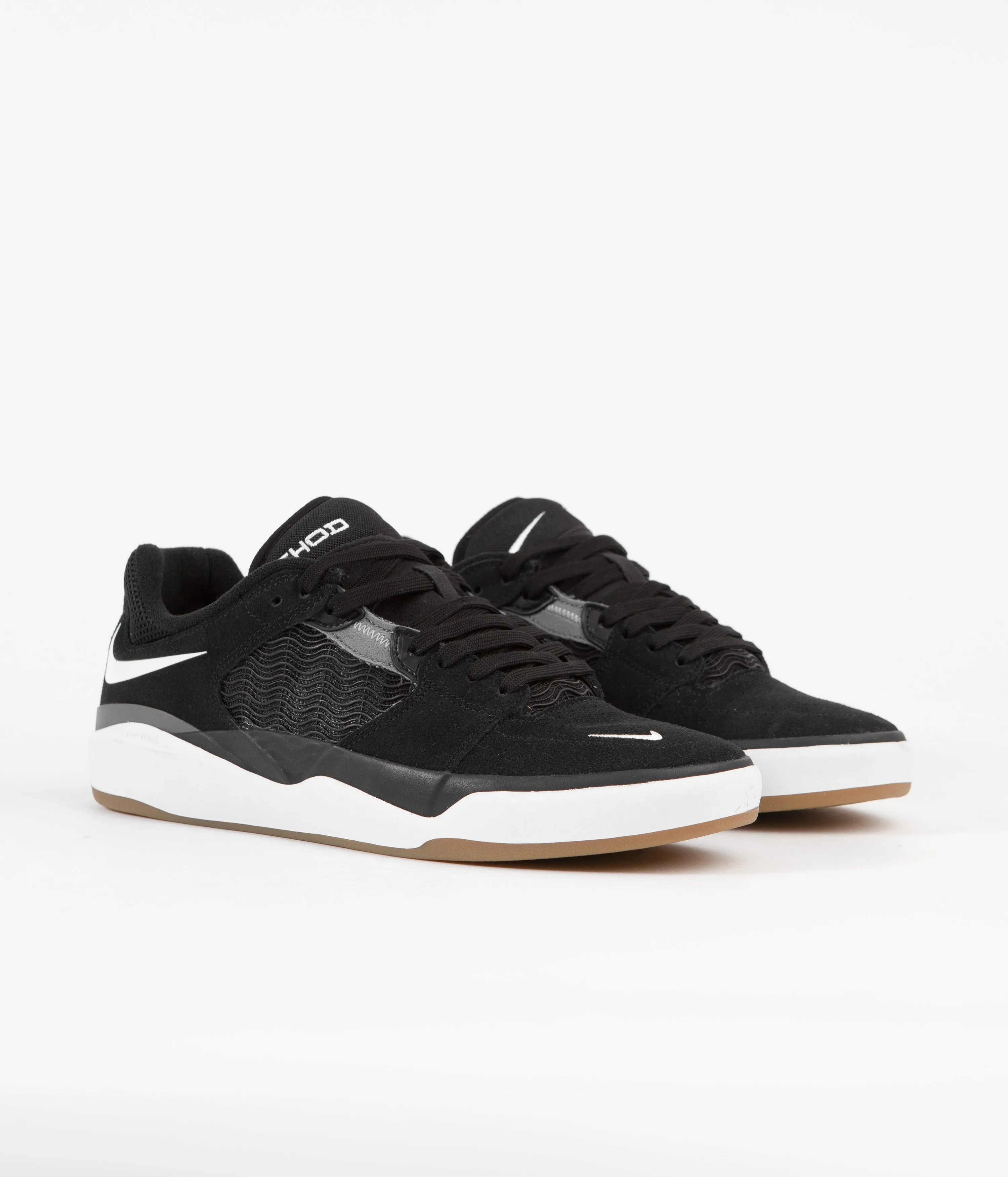 Nike SB Ishod Shoes - Black / White - Dark Grey - Black