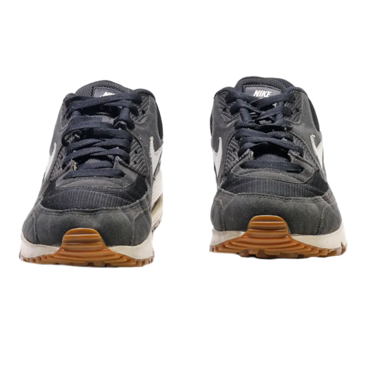 NIKE Sneaker Trainers Black Synthetic Mens UK 8