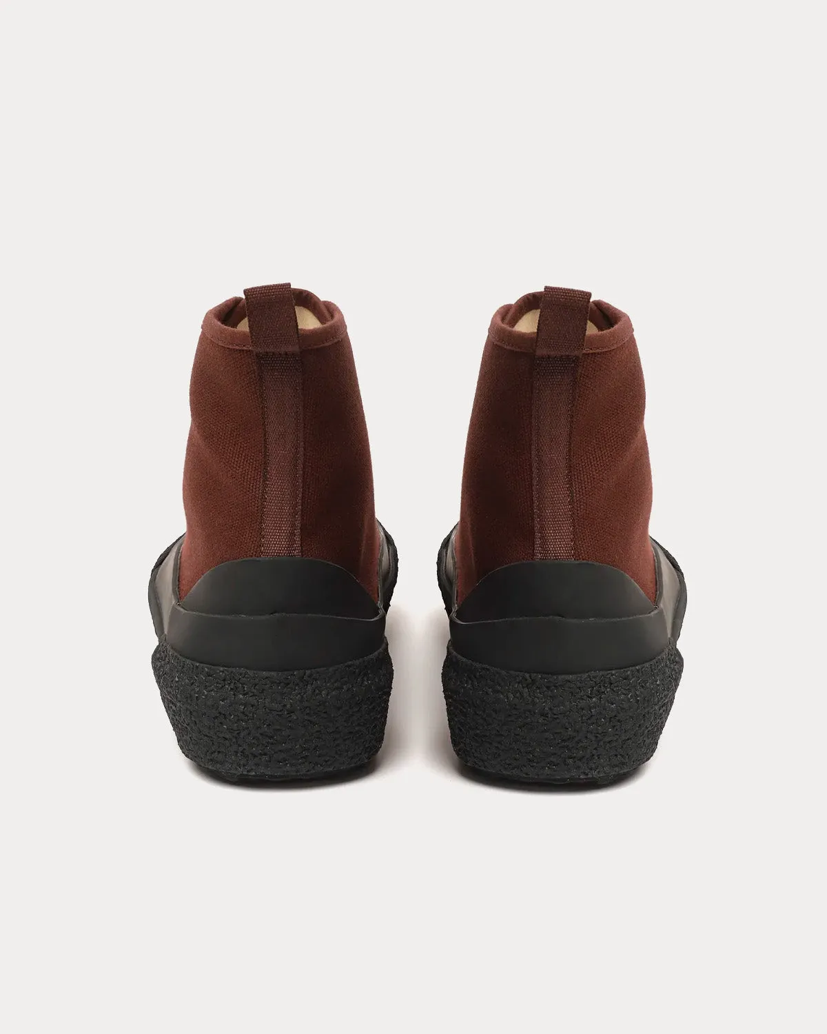 Numbers Canvas Chestnut High Top Sneakers