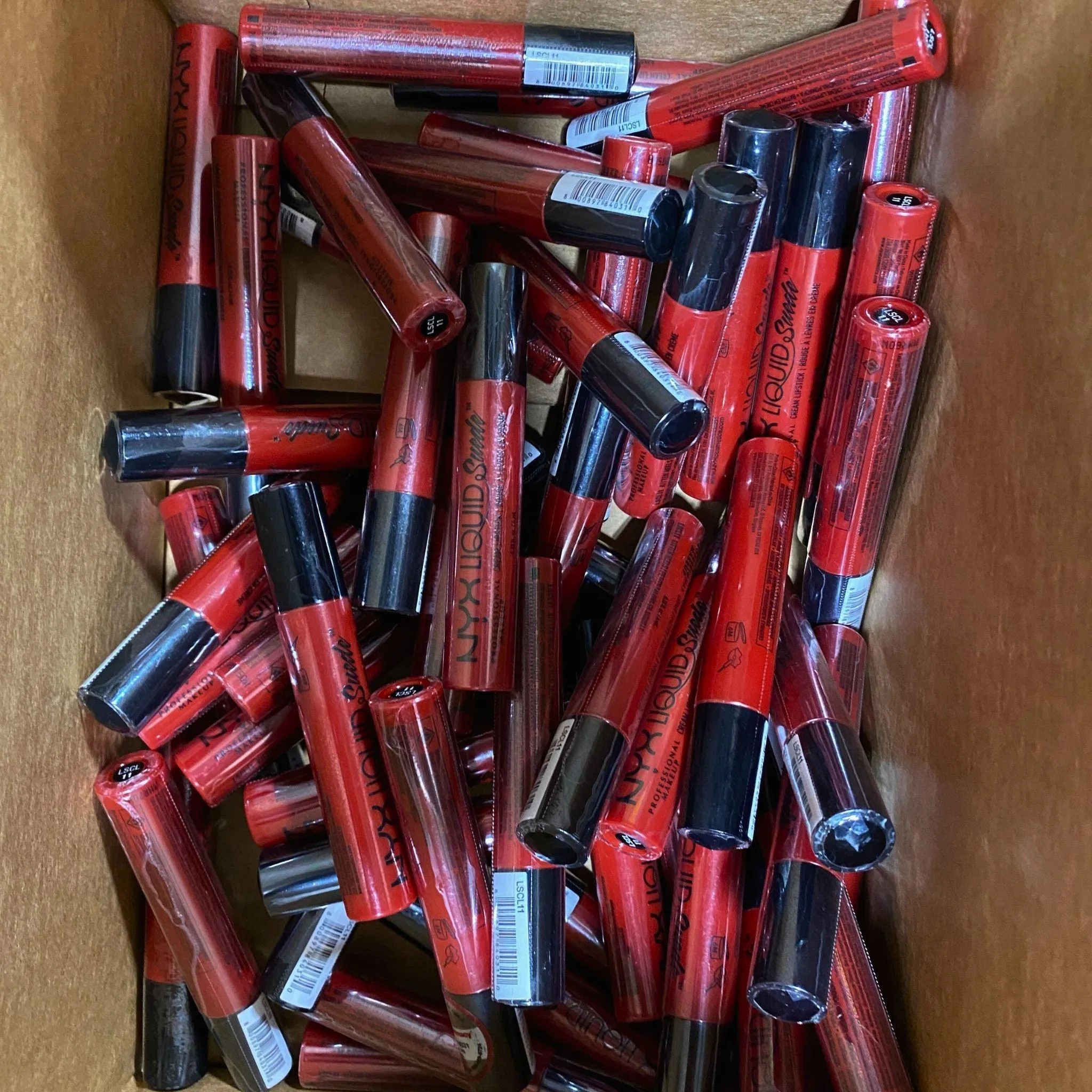 NYX Liquid Suede Cream Lipstick 0.13OZ KITTEN HEELS (50 Pcs Lot)