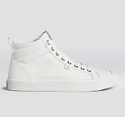 OCA High Off-White Canvas Sneaker
