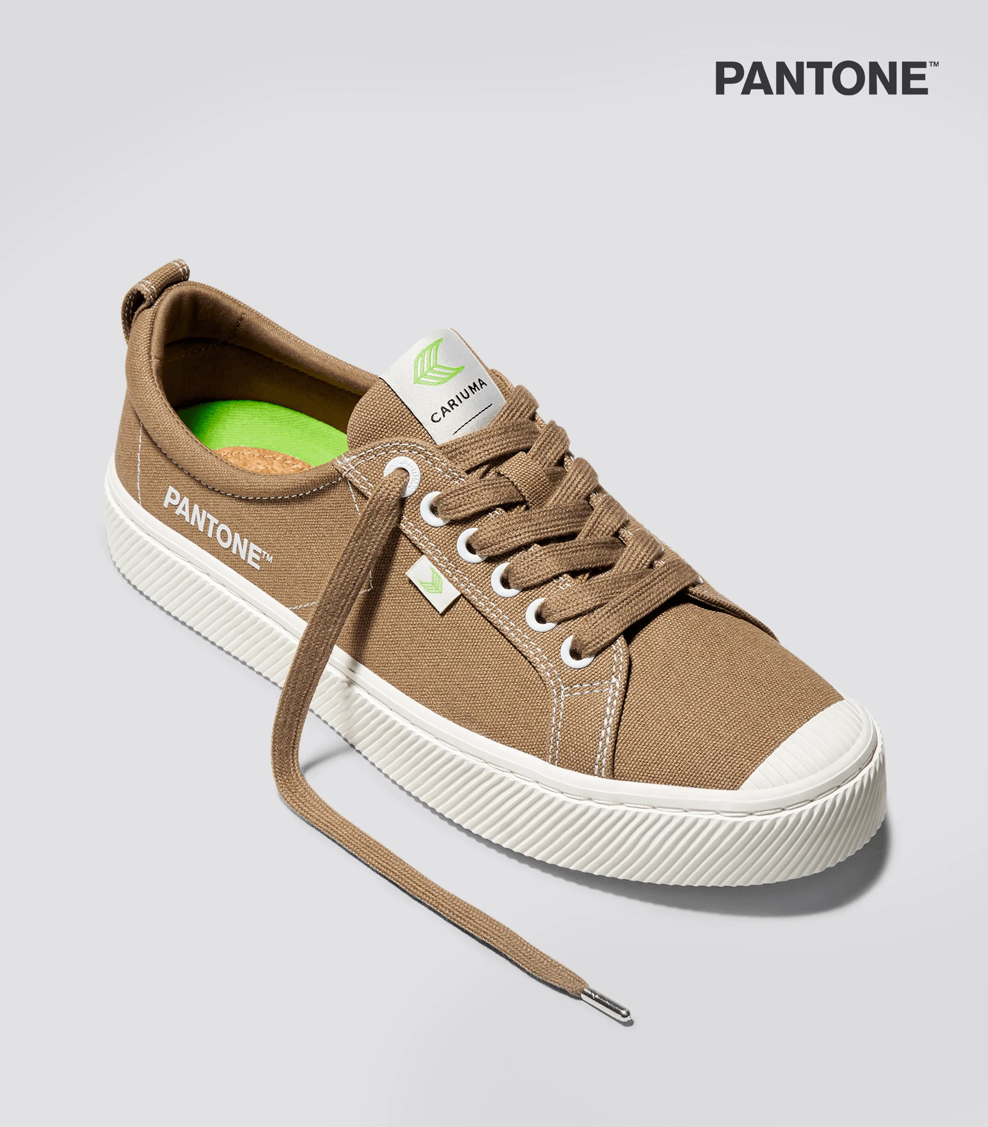 OCA Low Pantone Lion Canvas Contrast Thread Sneaker Women