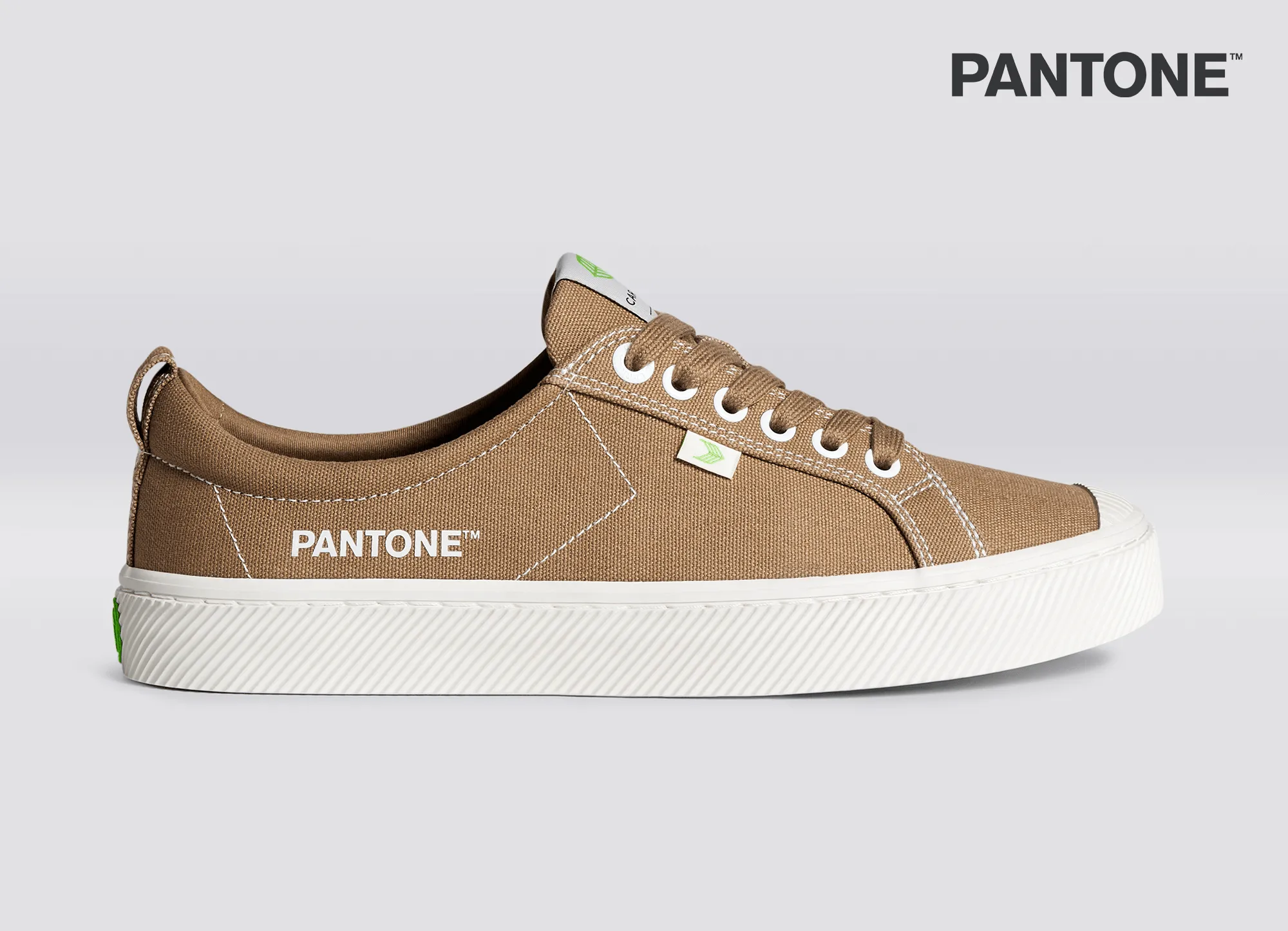 OCA Low Pantone Lion Canvas Contrast Thread Sneaker Women